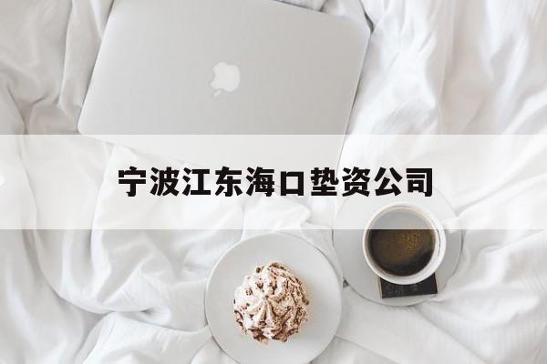 宁波江东海口垫资公司